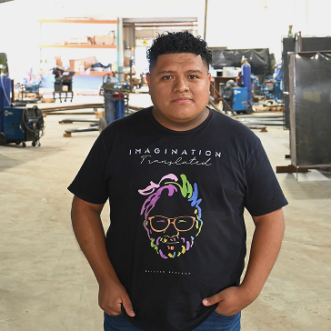 Jesse Talbott, Manufacturing Manager at Renfrow+Co, Houston’s custom fabrication company