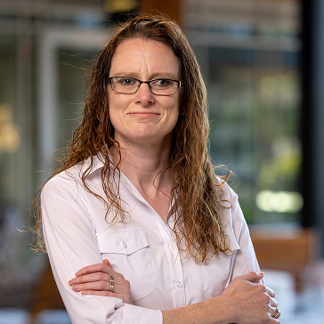 Rachael de Vries, expert Estimator at Renfrow+Co, overseeing budget assessments for custom fabrication projects in Houston, Texas