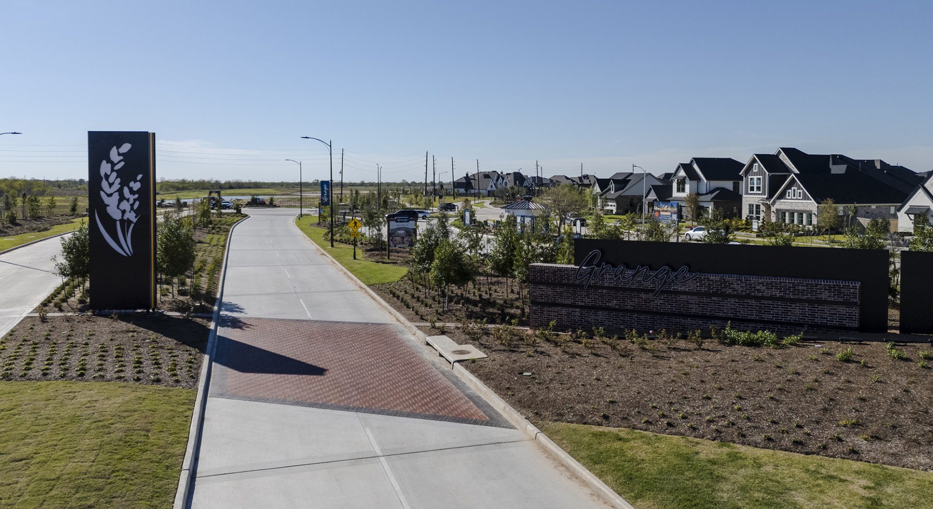Entry Monuments at Grange Development