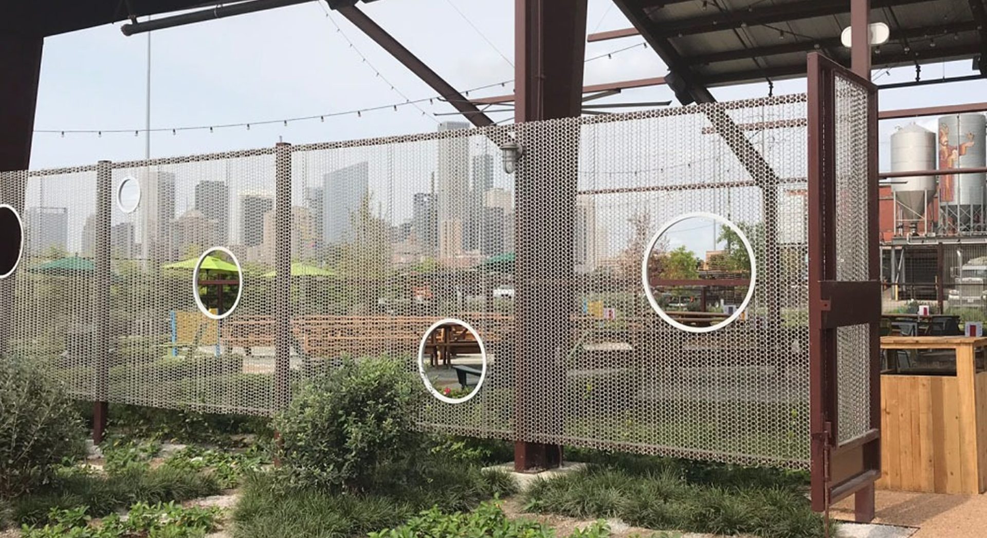 Fencing fabricated by Renfrow+co