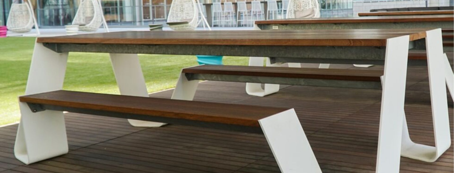 Houston Center site furnishings