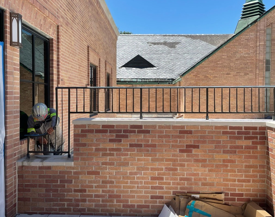 Renfrow+Co team completing custom metalwork
